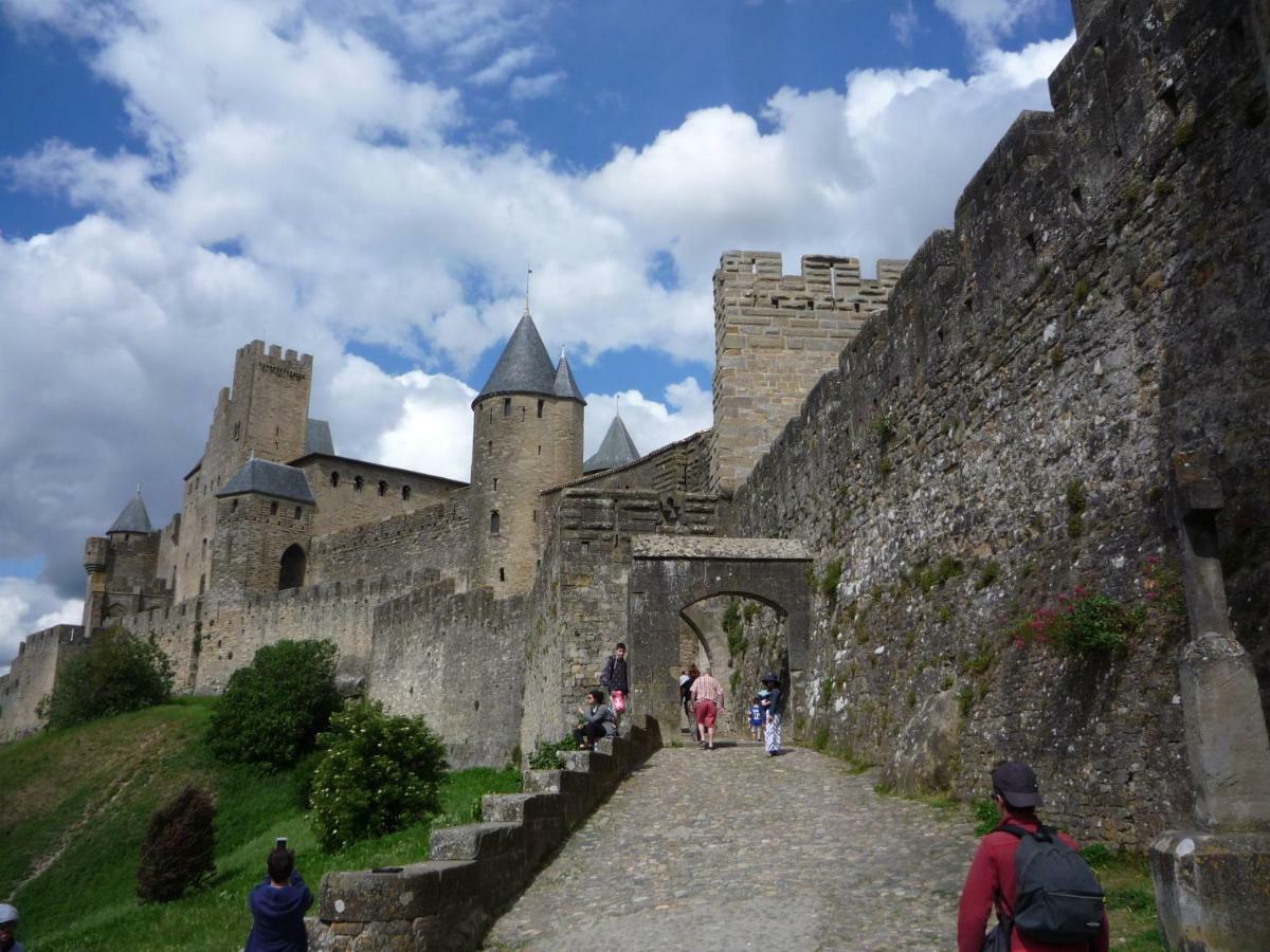 Ferienwohnung Drissia&Othman Bella Vista Carcassonne Exterior foto