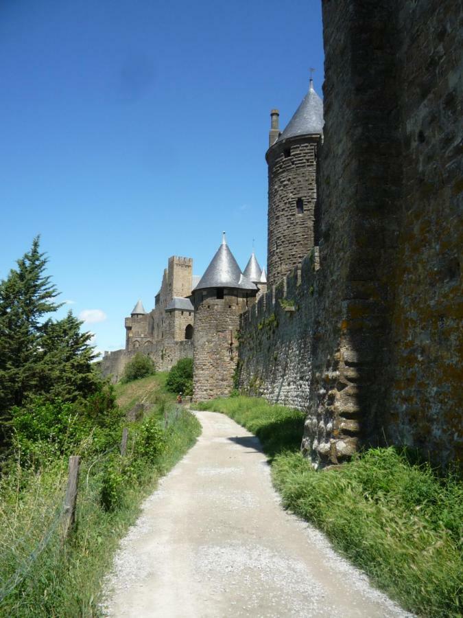 Ferienwohnung Drissia&Othman Bella Vista Carcassonne Exterior foto