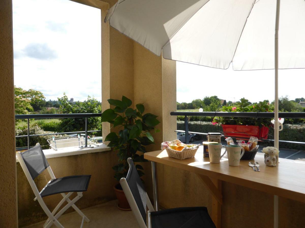Ferienwohnung Drissia&Othman Bella Vista Carcassonne Exterior foto